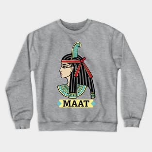 Maat, World History Encyclopedia,  Maat - the balance of the world, Crewneck Sweatshirt